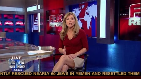 Laura Ingle reporting at Fox Report